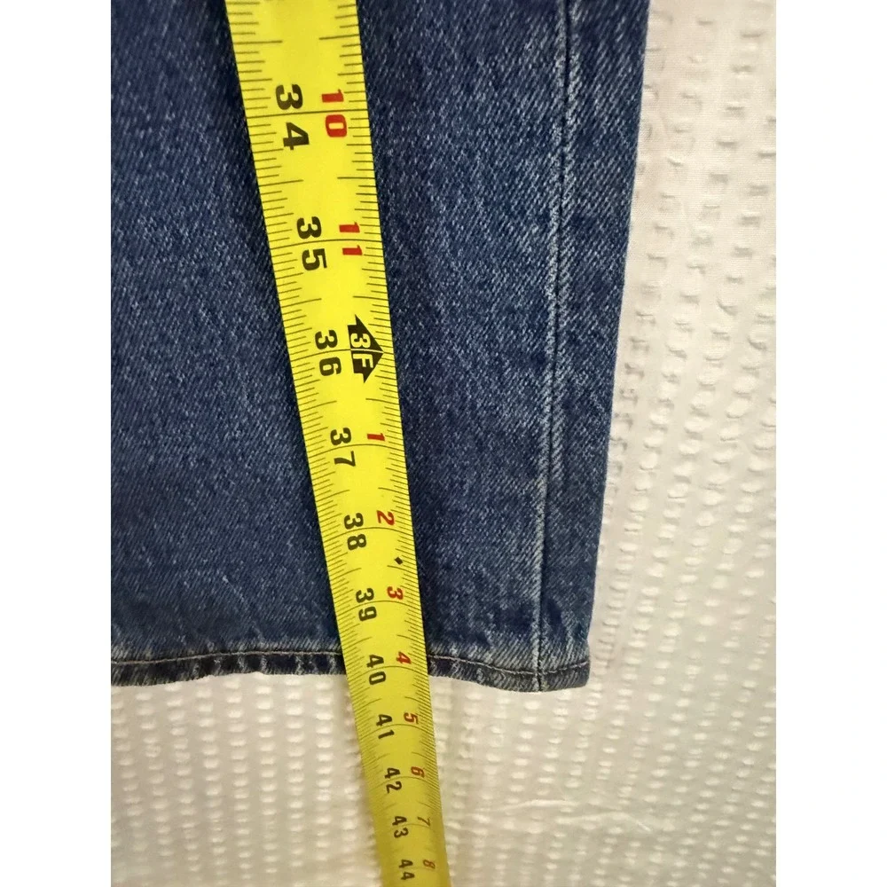 Levis 501 Original Fit Mens Jeans 40x30 Medium Wash Blue Straight Leg Button Fly